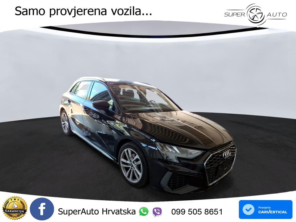 Audi A3 35 TDI (150 KS) S tronic S line LED+GR SJED+ACC