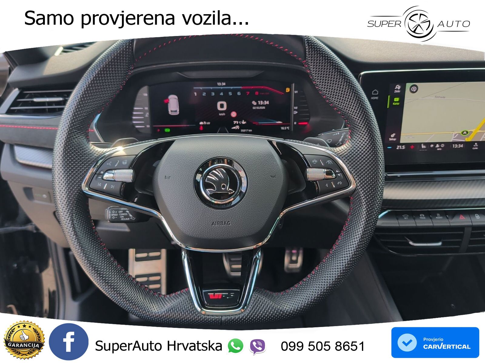 Škoda Octavia Combi RS 2.0 TSI (245 KS) DSG LED+GR SJED+ACC