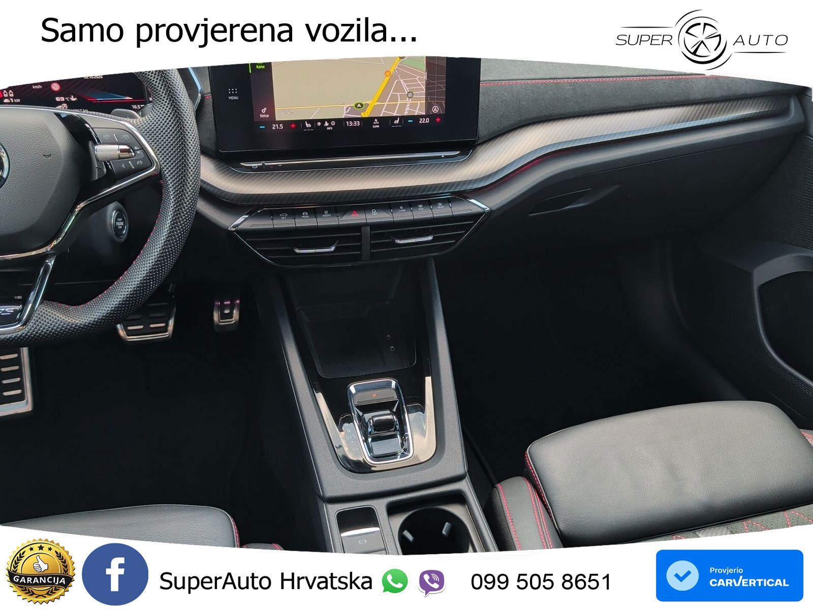 Škoda Octavia Combi RS 2.0 TSI (245 KS) DSG LED+GR SJED+ACC