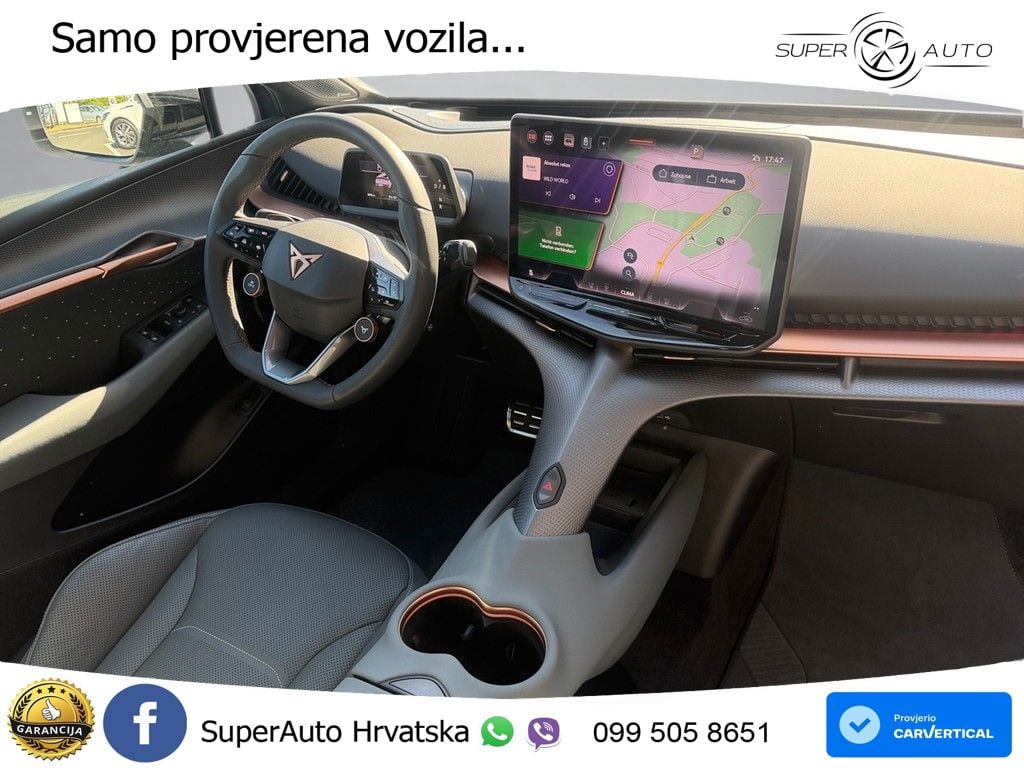 Cupra Tavascan 82 kWh (340 KS)  4WD VZ MATRIX+GR SJED+KAM