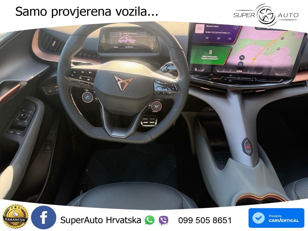 Cupra Tavascan 82 kWh (340 KS)  4WD VZ MATRIX+GR SJED+KAM