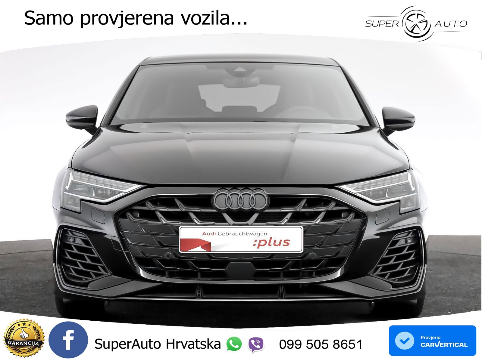 Audi S3 2.0 TFSI (333 KS) quattro S tronic MATRIX+GR SJED+KAM