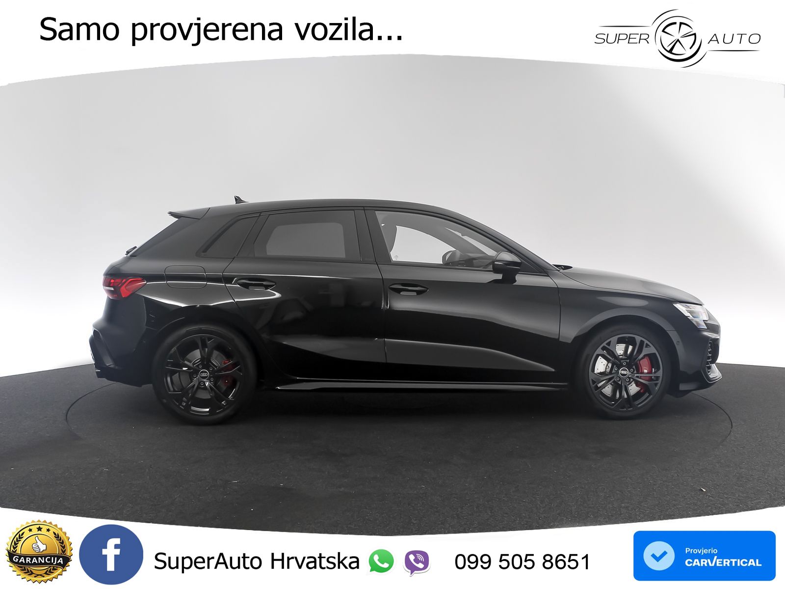 Audi S3 2.0 TFSI (333 KS) quattro S tronic MATRIX+GR SJED+KAM