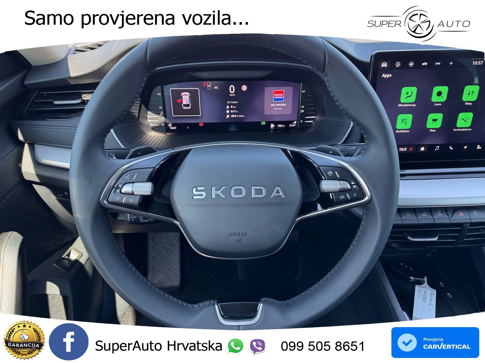 Škoda Octavia Combi 2.0 TDI (150 KS) DSG Selection LED+GR SJED+ACC