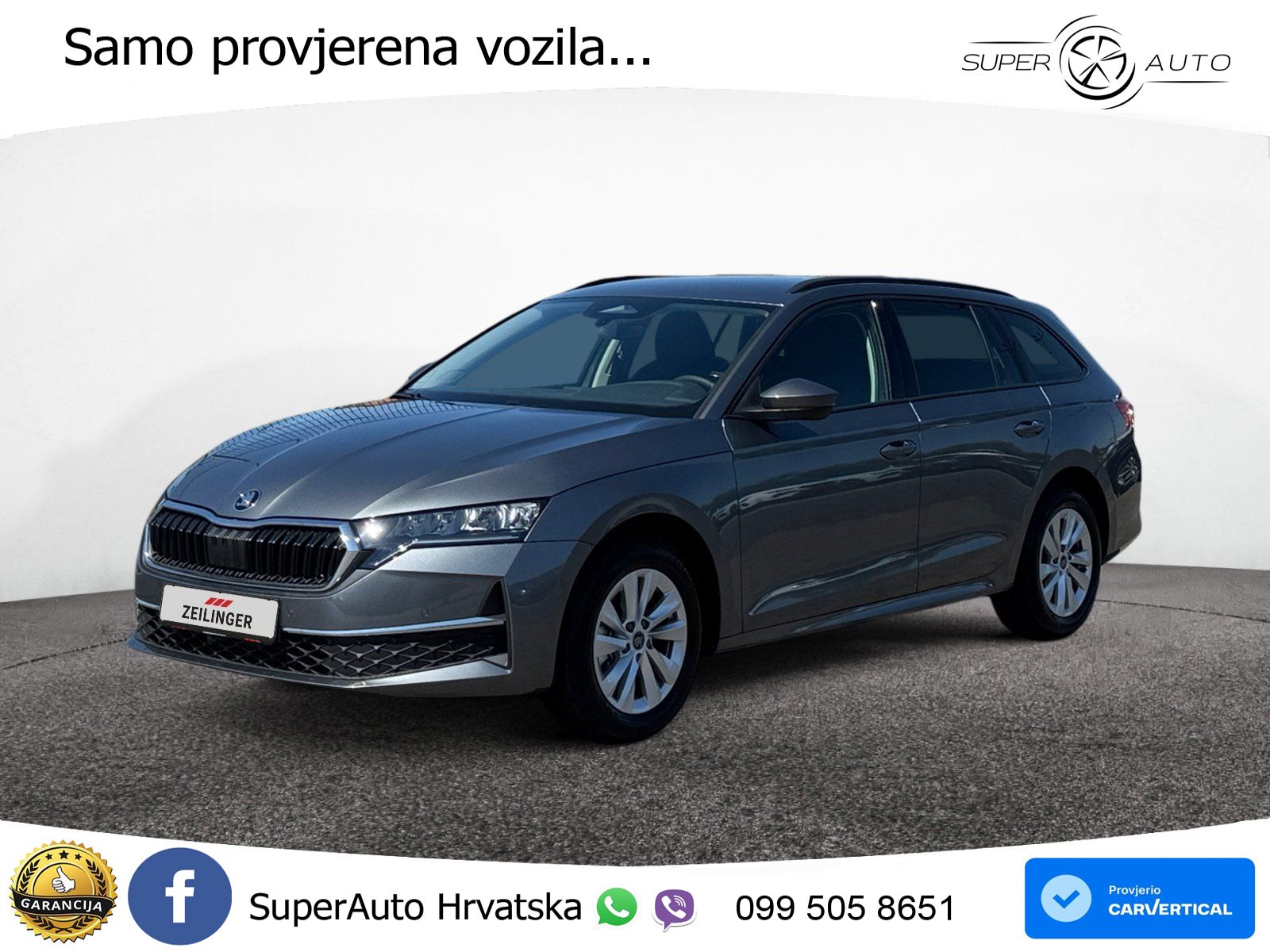Škoda Octavia Combi 2.0 TDI (150 KS) DSG Selection LED+GR SJED+ACC