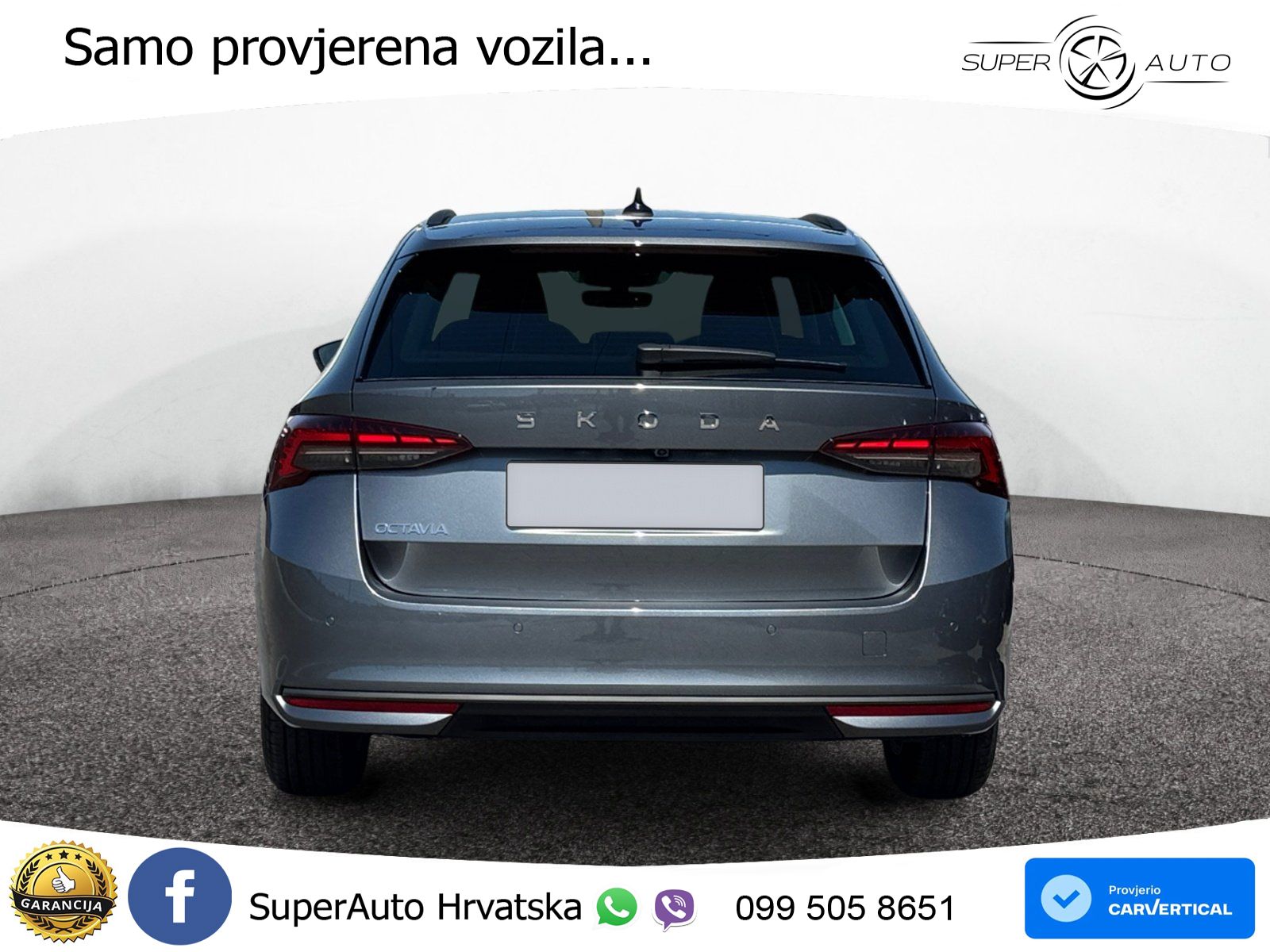 Škoda Octavia Combi 2.0 TDI (150 KS) DSG Selection LED+GR SJED+ACC