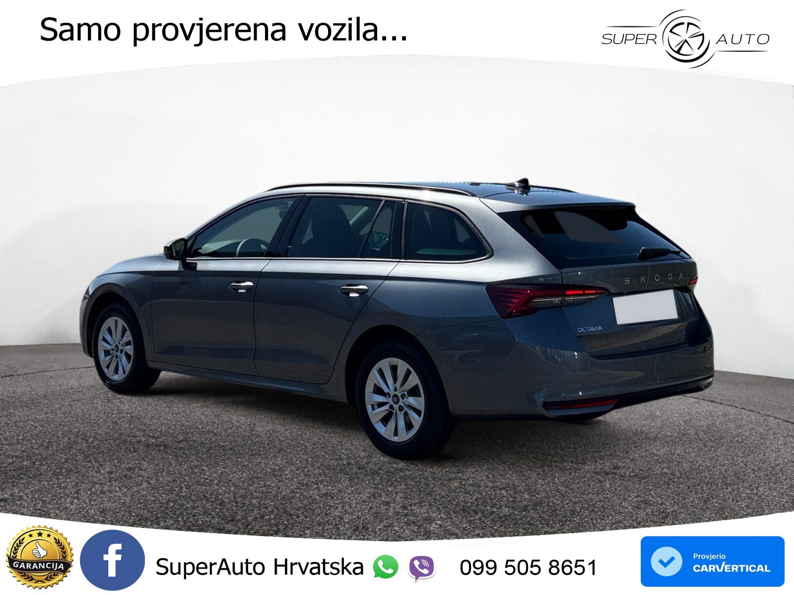 Škoda Octavia Combi 2.0 TDI (150 KS) DSG Selection LED+GR SJED+ACC