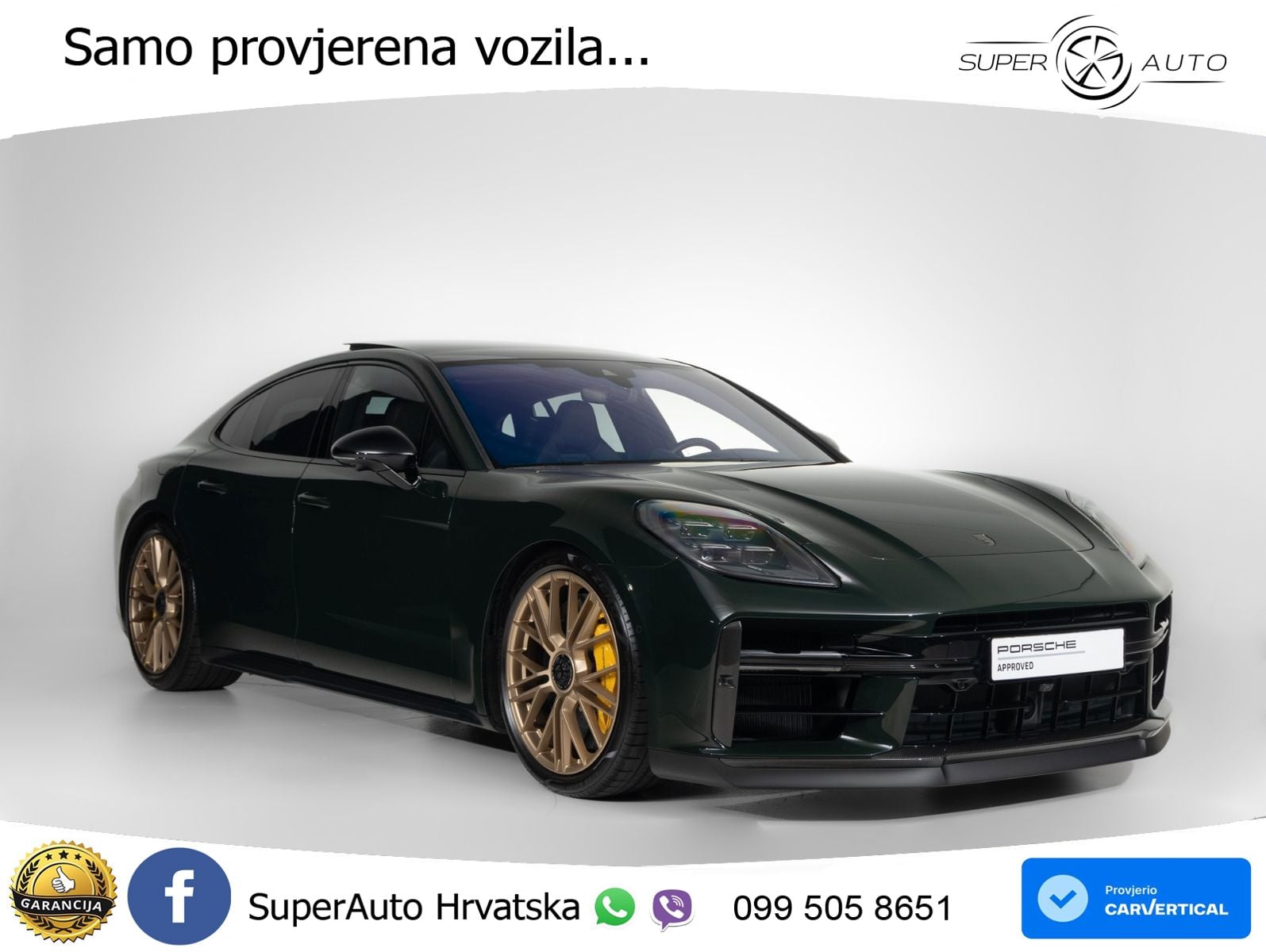 Porsche Panamera Turbo S 4.0 V8 (782 KS) E-Hybrid PDK ACC+HEAD+4xGR SJED+360+PANO