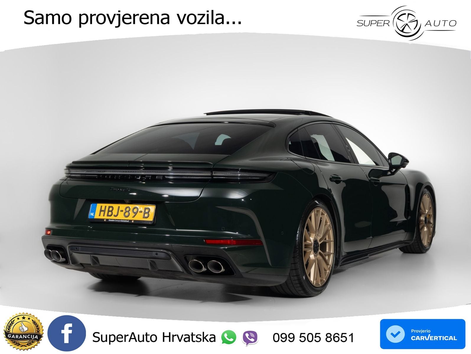 Porsche Panamera Turbo S 4.0 V8 (782 KS) E-Hybrid PDK ACC+HEAD+4xGR SJED+360+PANO