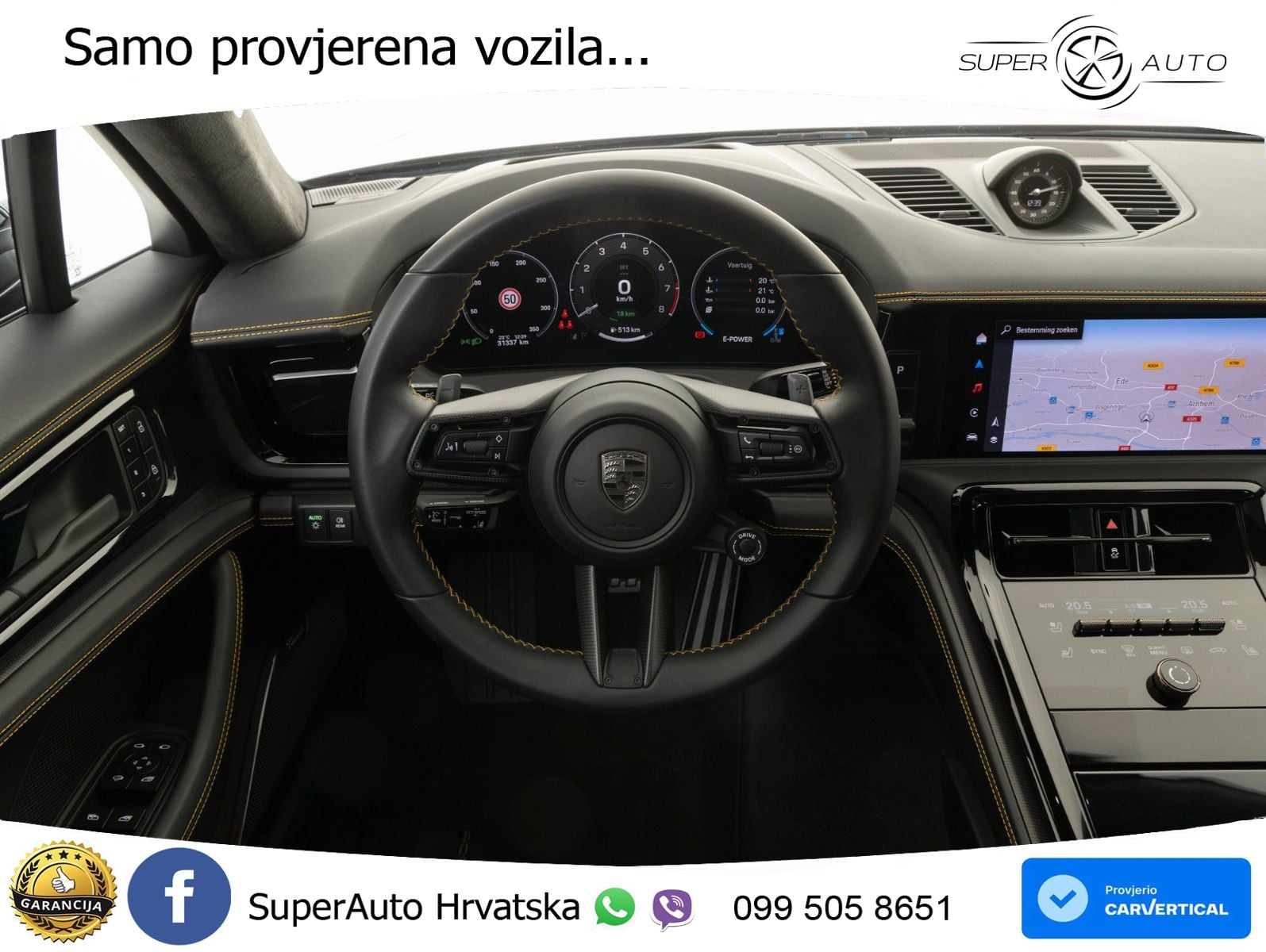 Porsche Panamera Turbo S 4.0 V8 (782 KS) E-Hybrid PDK ACC+HEAD+4xGR SJED+360+PANO