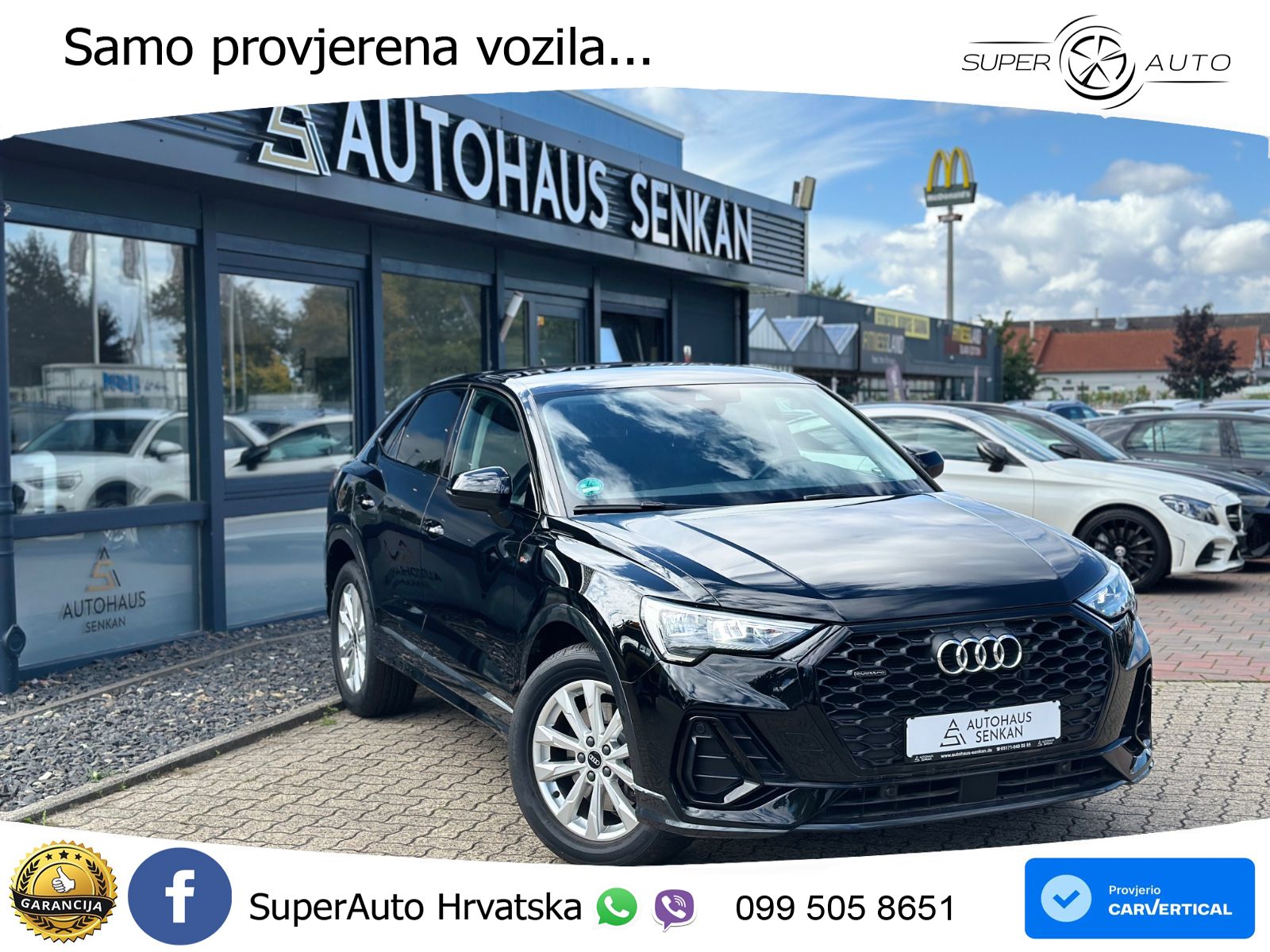 Audi Q3 Sportback 40 TDI (200 KS) quattro S tronic S line