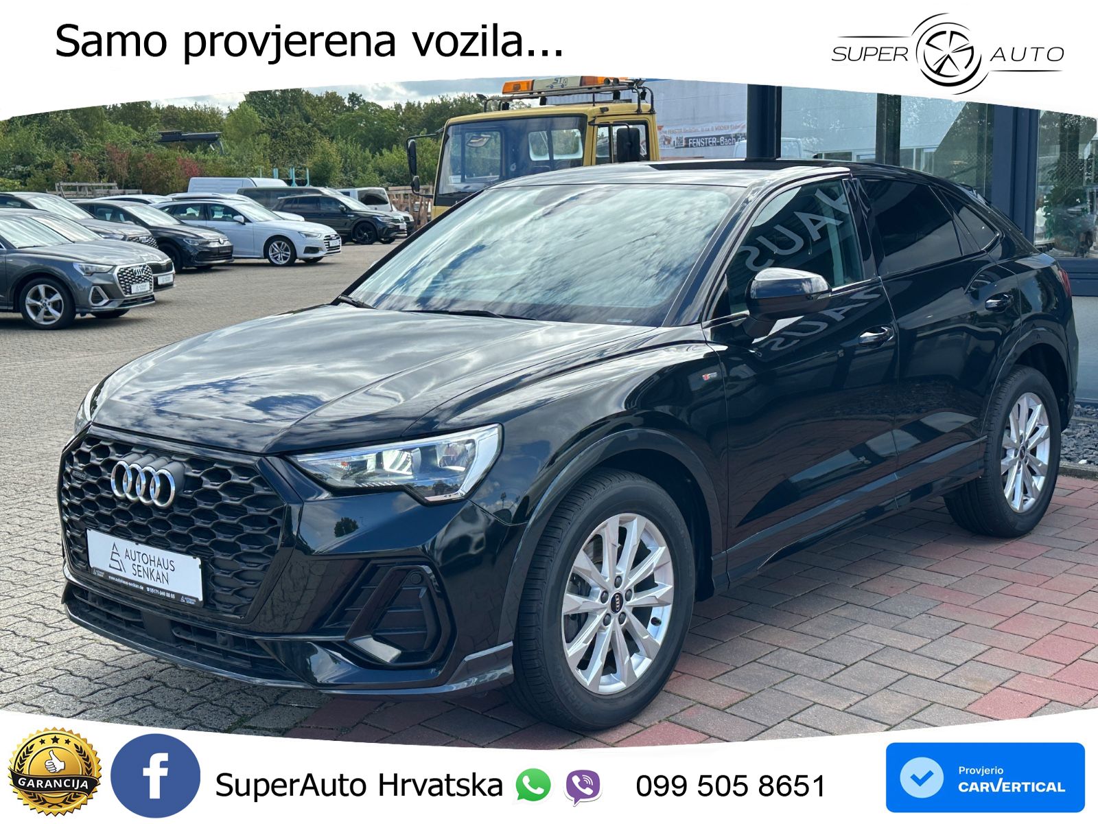 Audi Q3 Sportback 40 TDI (200 KS) quattro S tronic S line