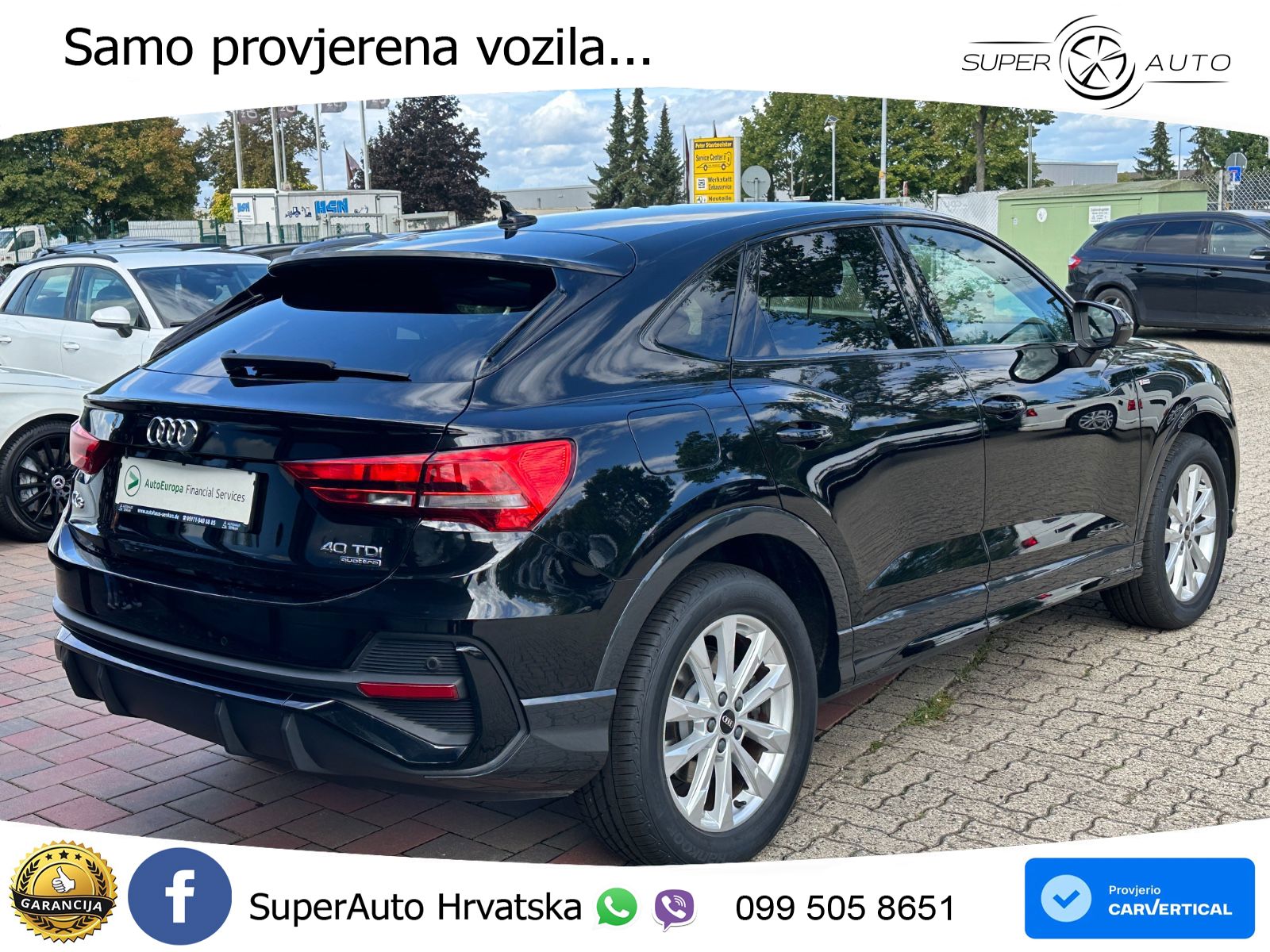 Audi Q3 Sportback 40 TDI (200 KS) quattro S tronic S line