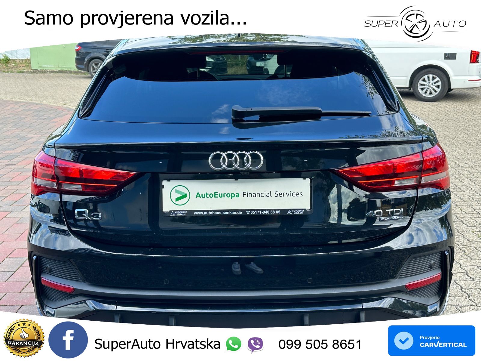Audi Q3 Sportback 40 TDI (200 KS) quattro S tronic S line