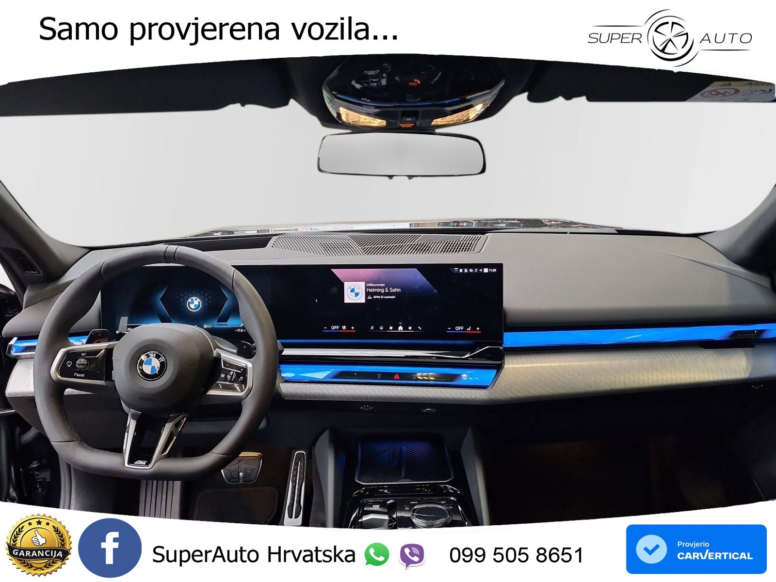 BMW 520d Touring (197 KS) xDrive Steptronic M Sport ACC+HEAD+GR SJED+360+PANO