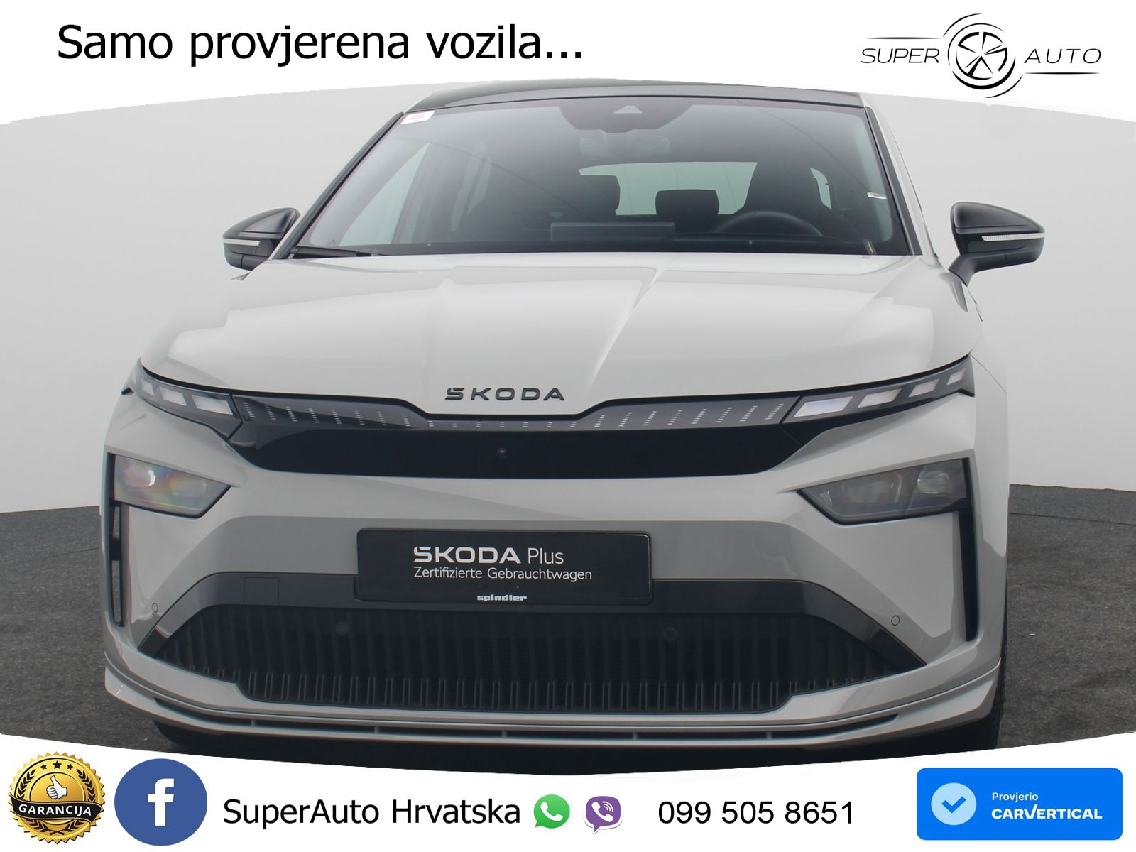 Škoda Enyaq 85 82 kWh (286 KS) SportLine MATRIX+GR SJED+KAM