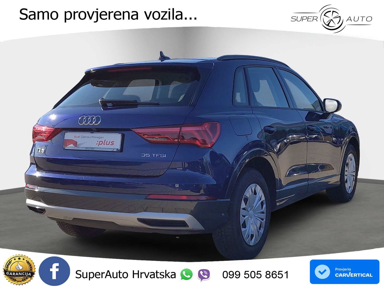 Audi Q3 35 TFSI (150 KS) S tronic LED+GR SJED+ACC