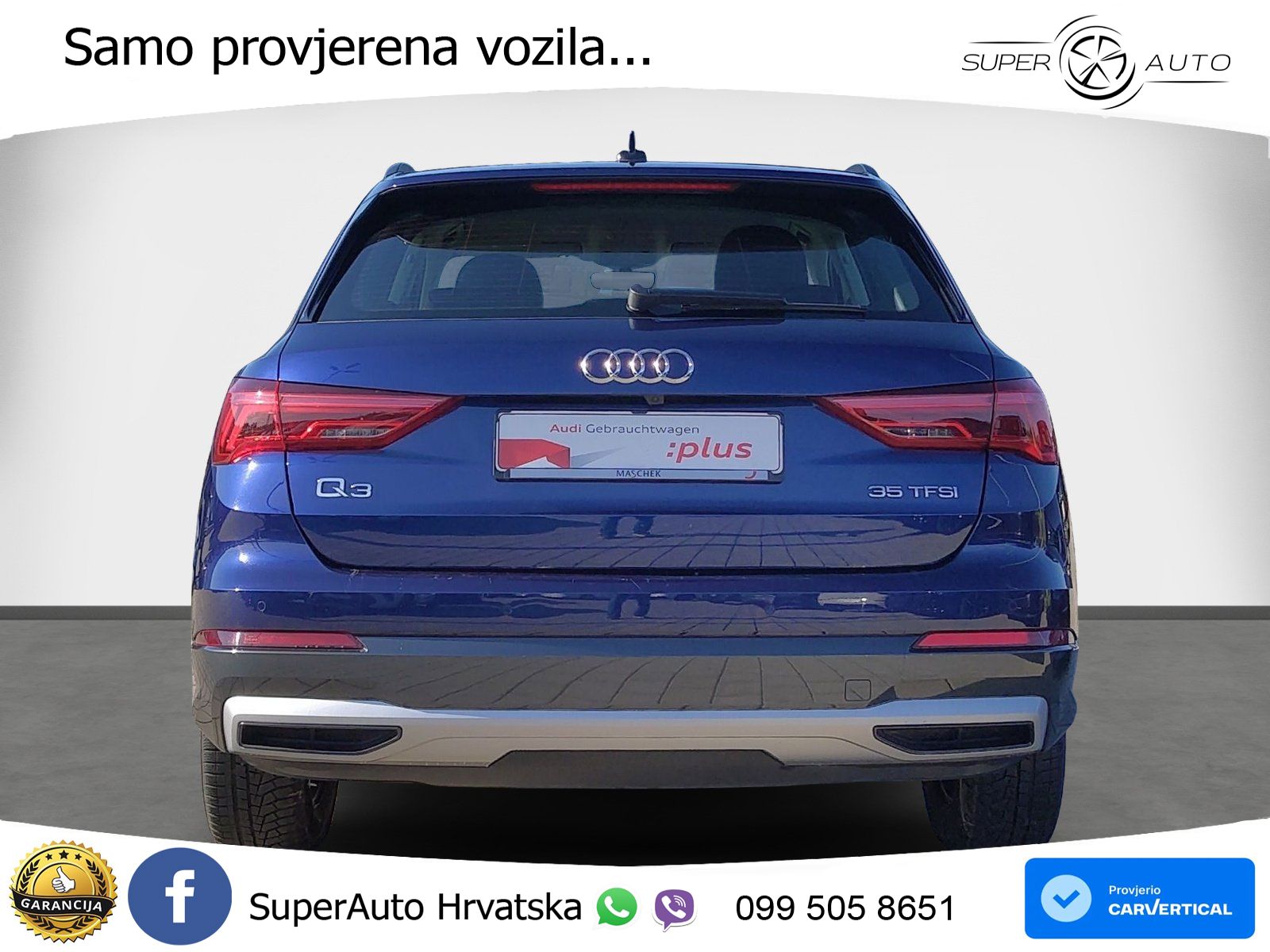 Audi Q3 35 TFSI (150 KS) S tronic LED+GR SJED+ACC