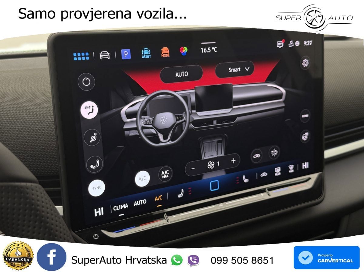 Volkswagen T-Roc 1.5 eTSI (150 KS)  DSG R-Line LED+GR SJED+ACC