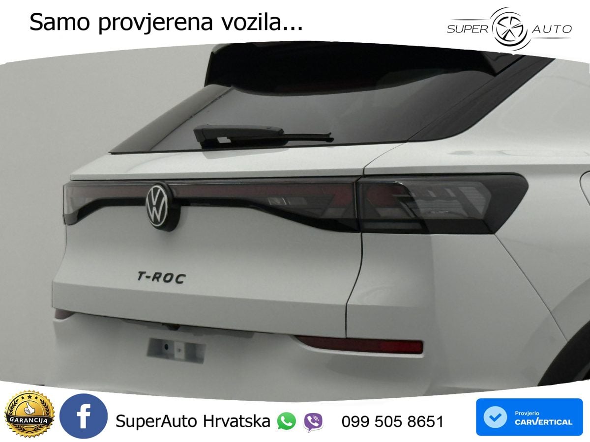 Volkswagen T-Roc 1.5 eTSI (150 KS)  DSG R-Line LED+GR SJED+ACC