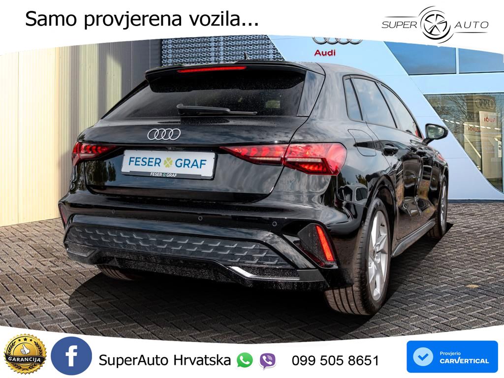 Audi A3 35 TFSI (150 KS) S tronic S line LED+GR SJED+ACC