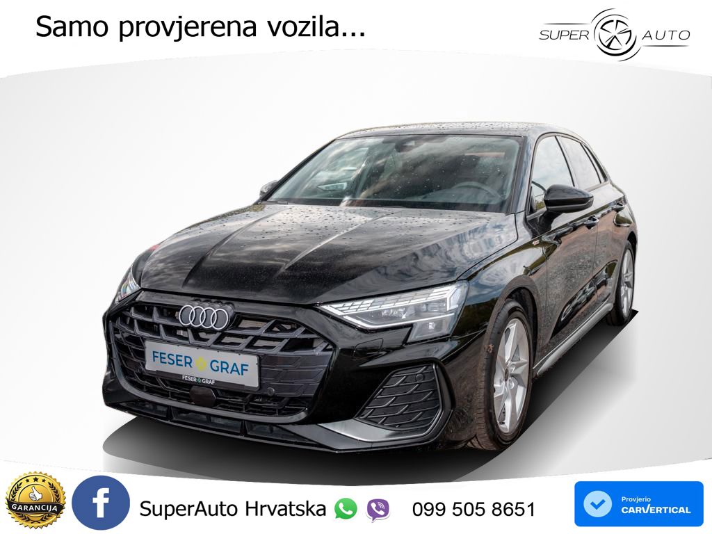 Audi A3 35 TFSI (150 KS) S tronic S line LED+GR SJED+ACC