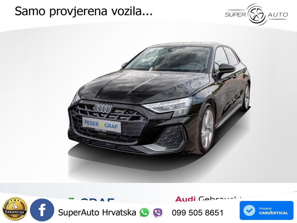 Audi A3 35 TFSI (150 KS) S tronic S line LED+GR SJED+ACC