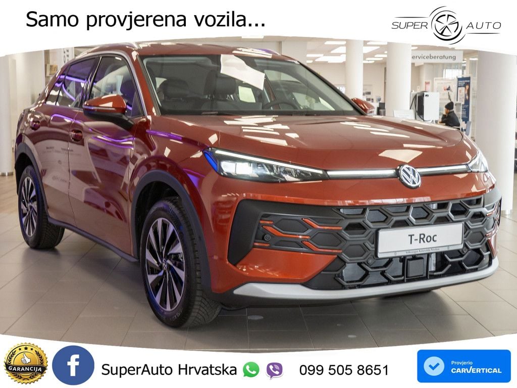 Volkswagen T-Roc II 1.5 eTSI (150 KS)  DSG MATRIX+GR SJED+KAM