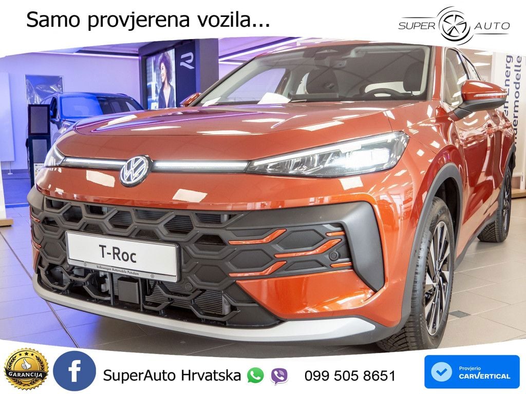 Volkswagen T-Roc II 1.5 eTSI (150 KS)  DSG MATRIX+GR SJED+KAM