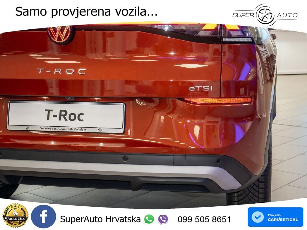 Volkswagen T-Roc II 1.5 eTSI (150 KS)  DSG MATRIX+GR SJED+KAM