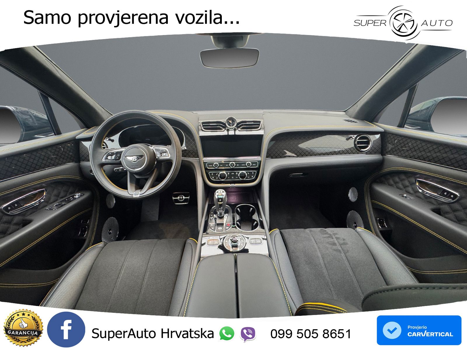 Bentley Bentayga EWB 4.0 V8 (550 KS) 4WD Automatic LED+GR SJED+ACC