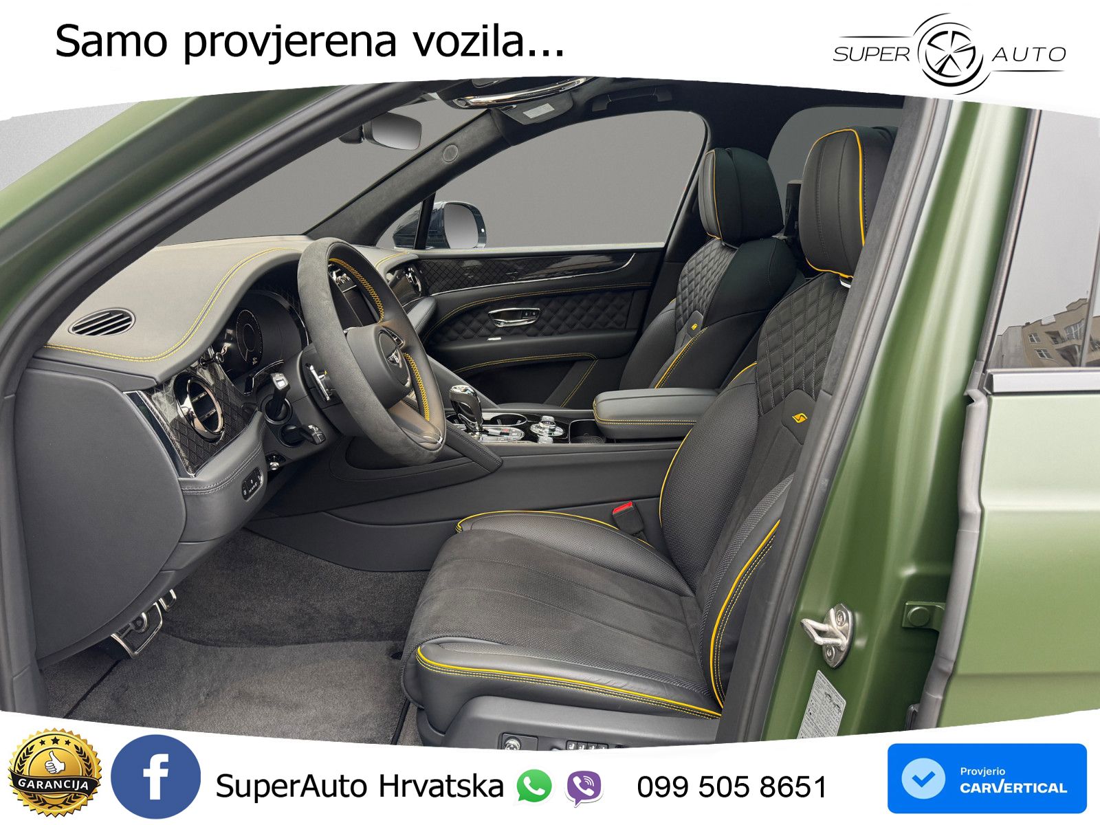 Bentley Bentayga EWB 4.0 V8 (550 KS) 4WD Automatic LED+GR SJED+ACC