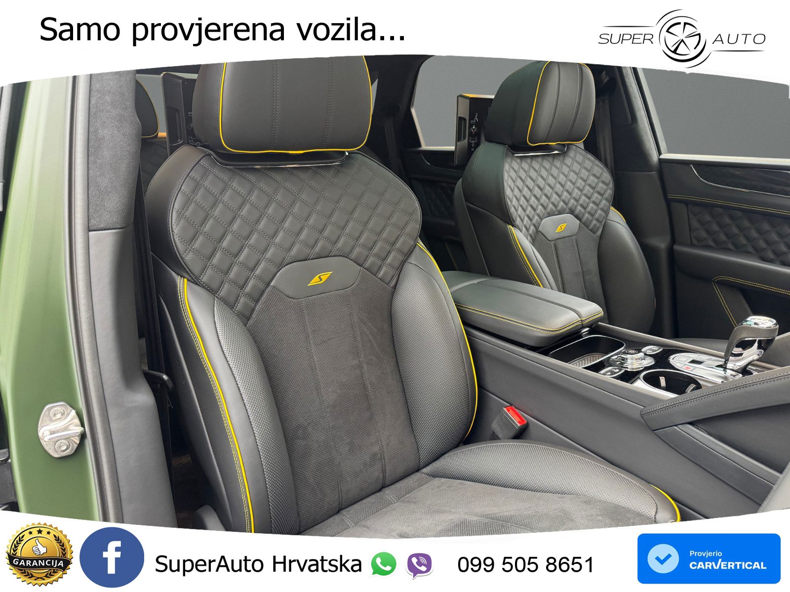 Bentley Bentayga EWB 4.0 V8 (550 KS) 4WD Automatic LED+GR SJED+ACC