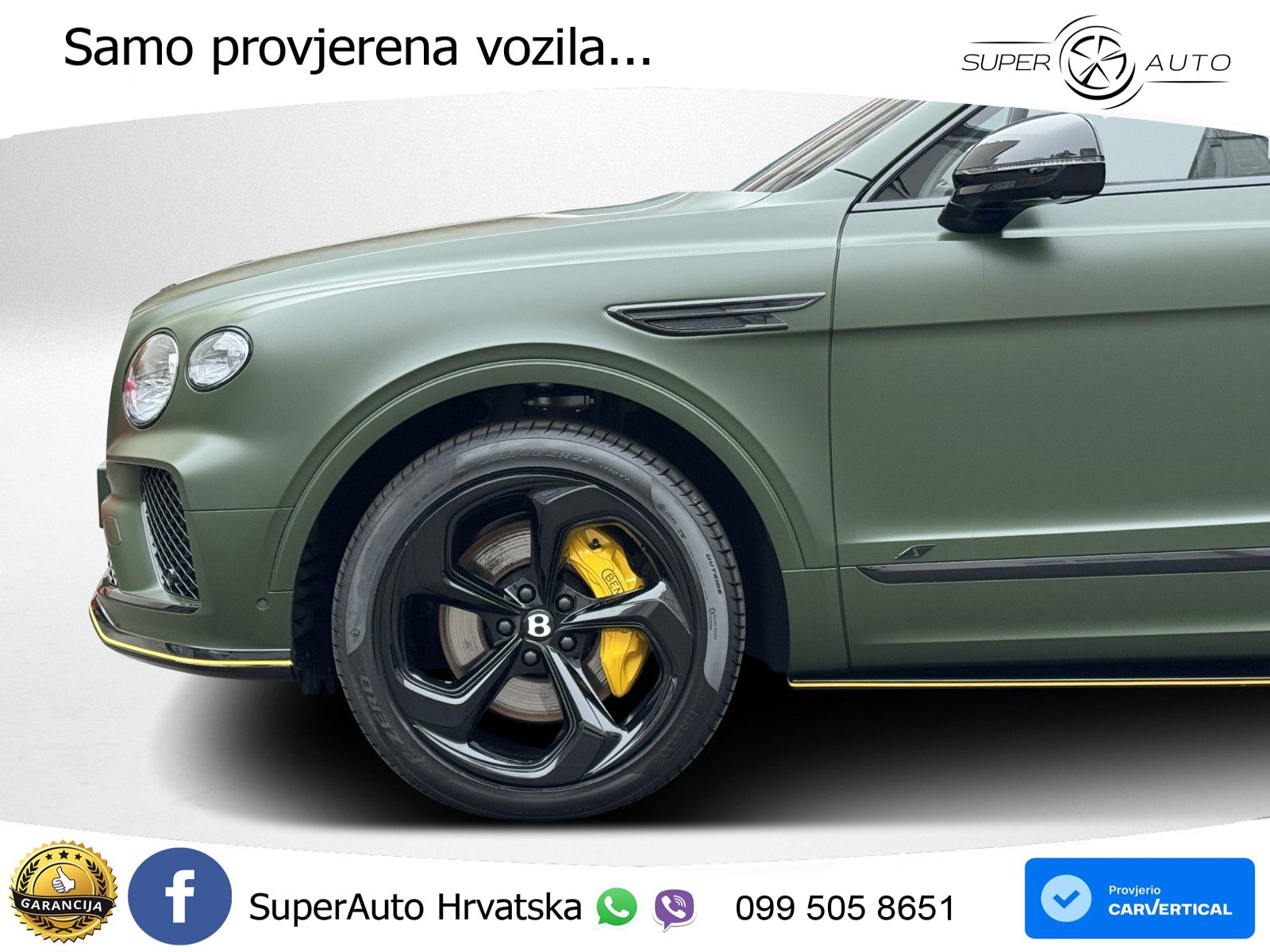 Bentley Bentayga EWB 4.0 V8 (550 KS) 4WD Automatic LED+GR SJED+ACC