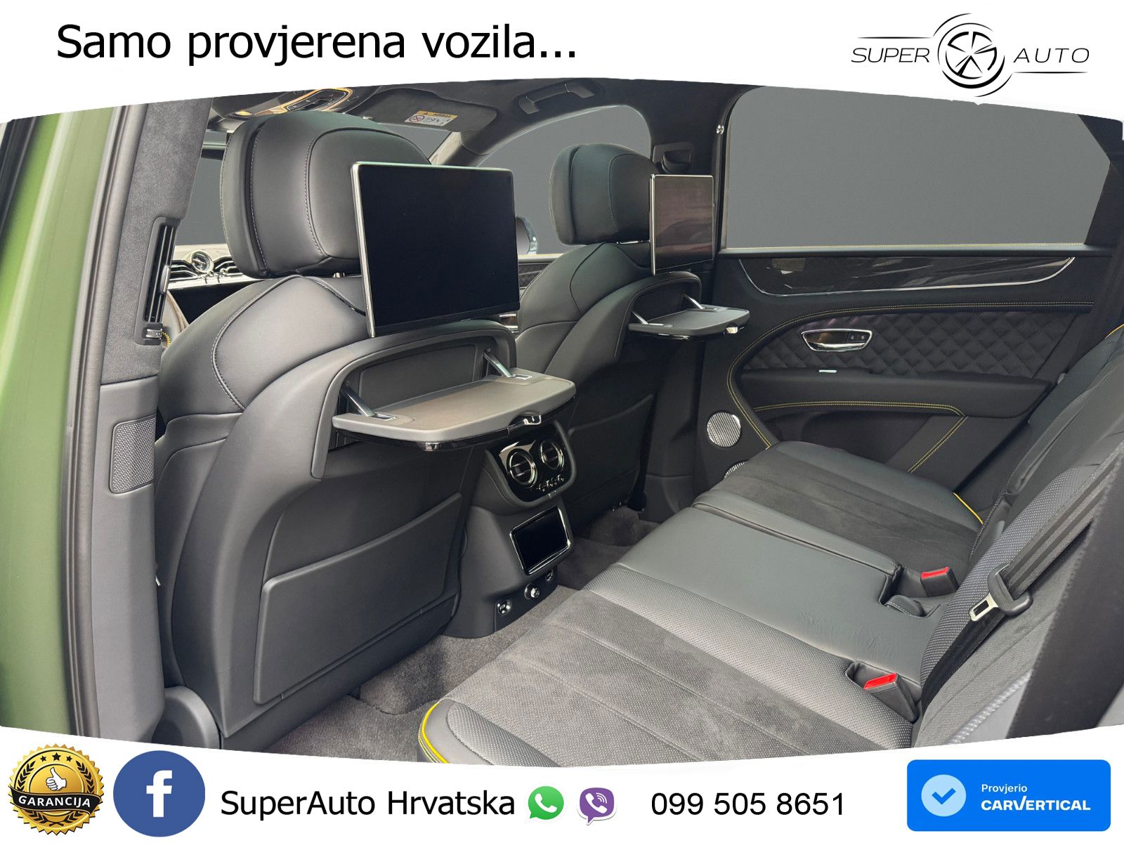 Bentley Bentayga EWB 4.0 V8 (550 KS) 4WD Automatic LED+GR SJED+ACC