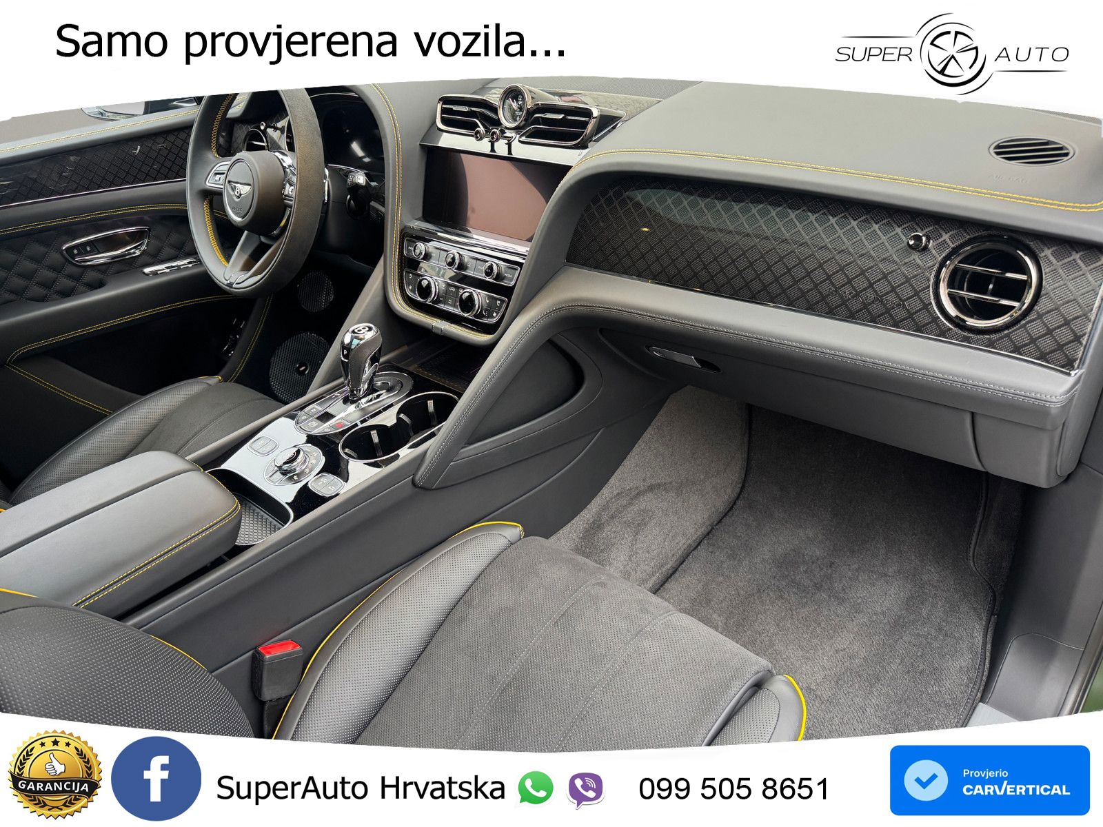 Bentley Bentayga EWB 4.0 V8 (550 KS) 4WD Automatic LED+GR SJED+ACC