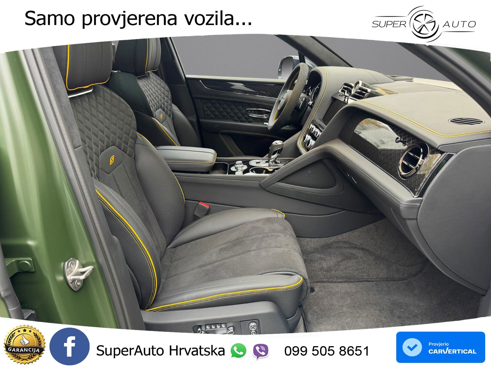 Bentley Bentayga EWB 4.0 V8 (550 KS) 4WD Automatic LED+GR SJED+ACC