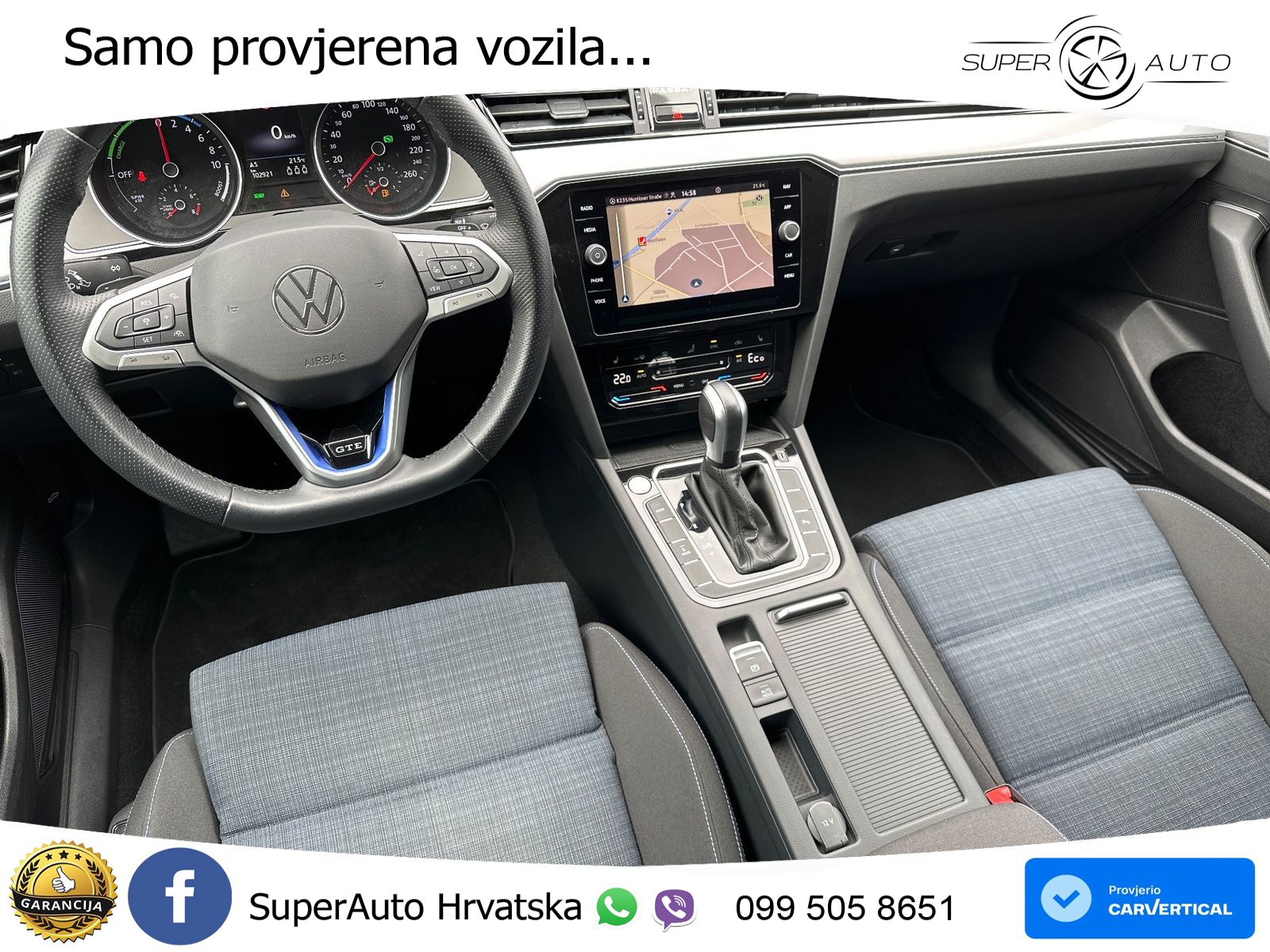Volkswagen Passat Variant GTE 1.4 TSI (218 KS) DSG LED+GR SJED+ACC