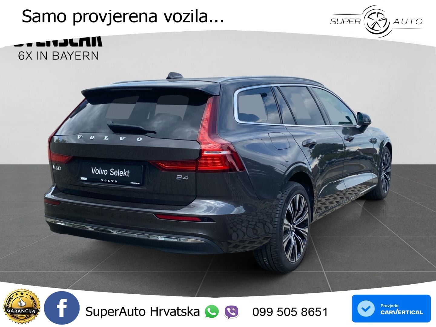 Volvo V60 2.0 B4 Benzin Automatic LED+GR SJED+ACC