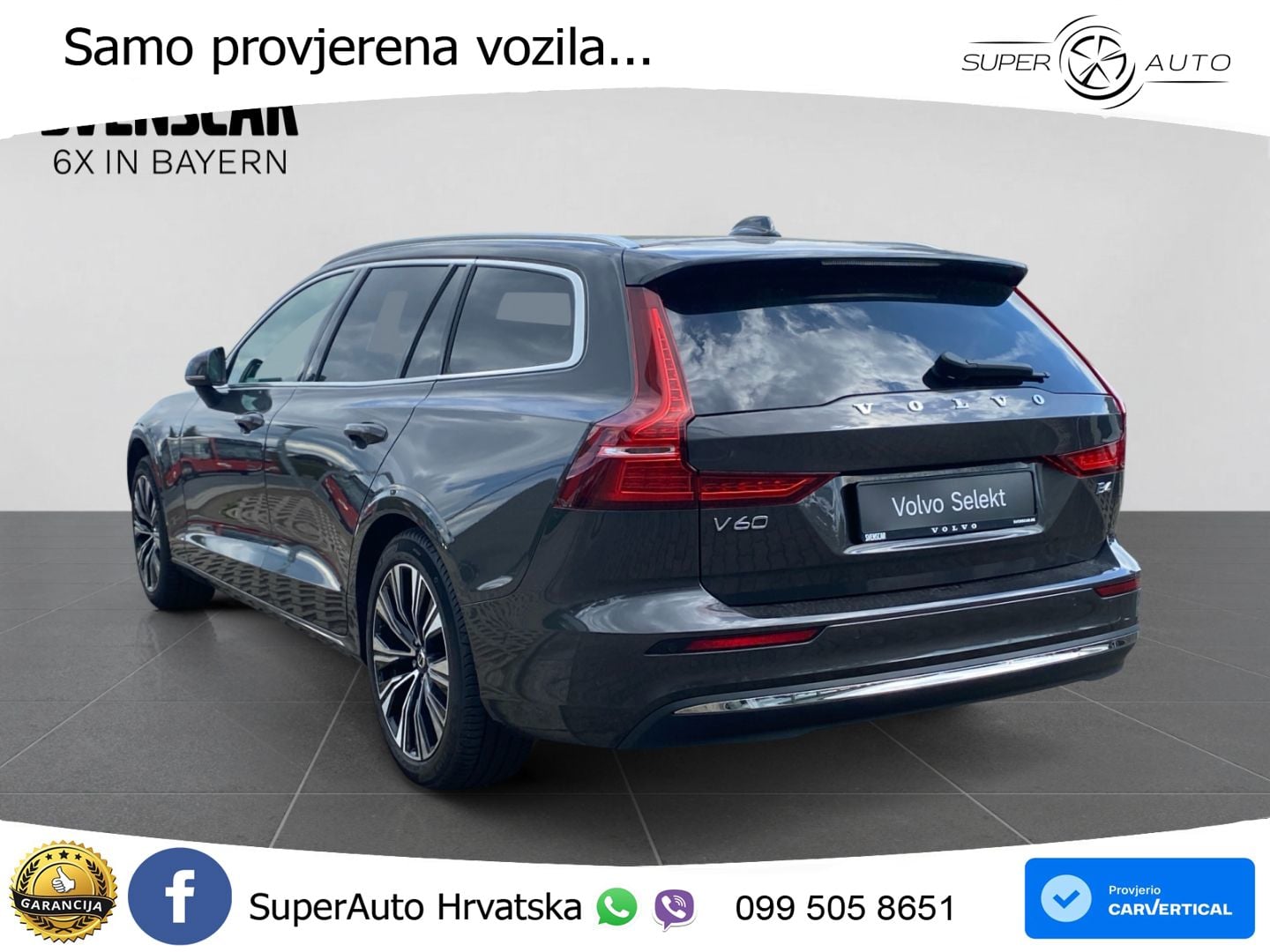 Volvo V60 2.0 B4 Benzin Automatic LED+GR SJED+ACC