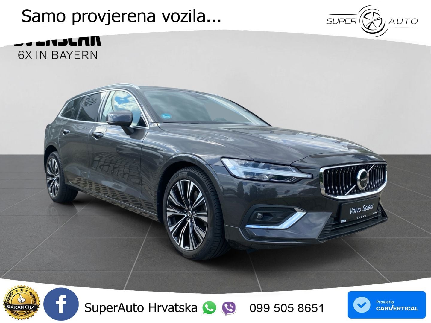 Volvo V60 2.0 B4 Benzin Automatic LED+GR SJED+ACC