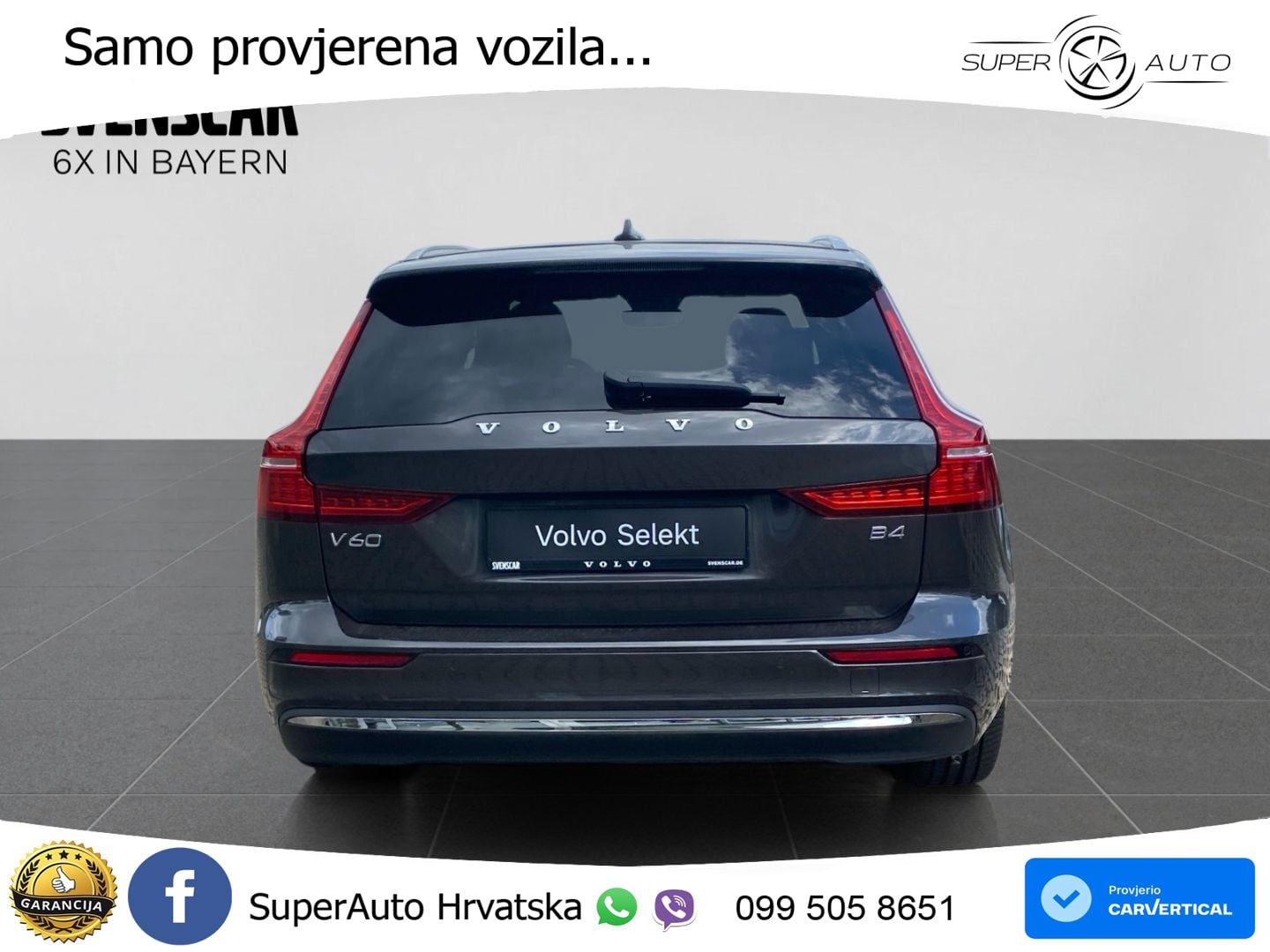 Volvo V60 2.0 B4 Benzin Automatic LED+GR SJED+ACC