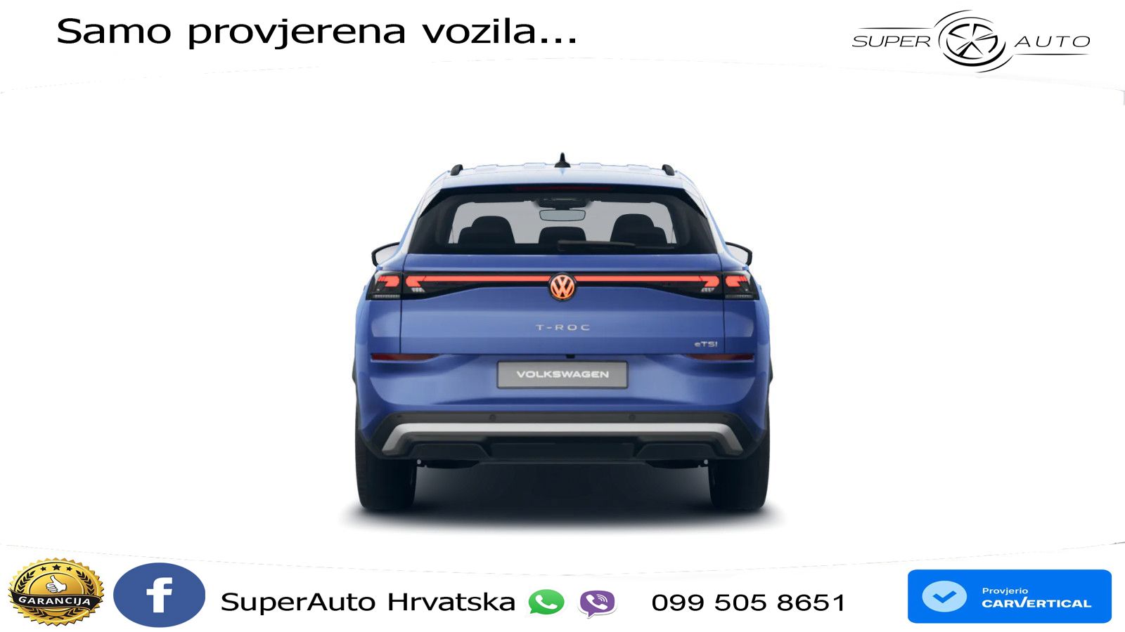 Volkswagen T-Roc 1.5 eTSI (116 KS)  DSG LED+GR SJED+ACC