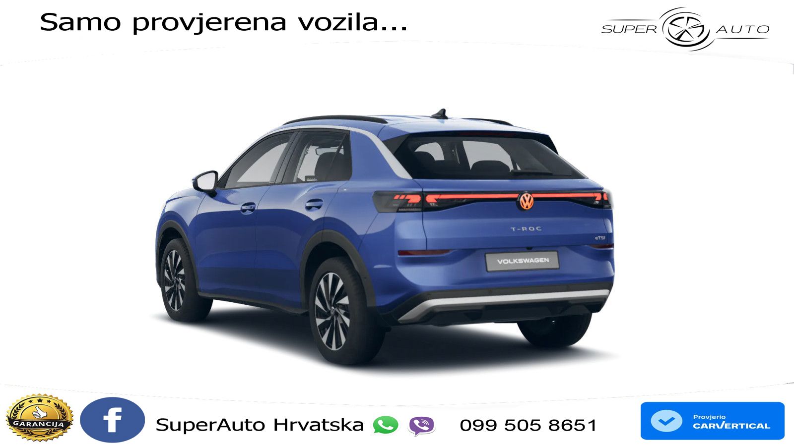 Volkswagen T-Roc 1.5 eTSI (116 KS)  DSG LED+GR SJED+ACC