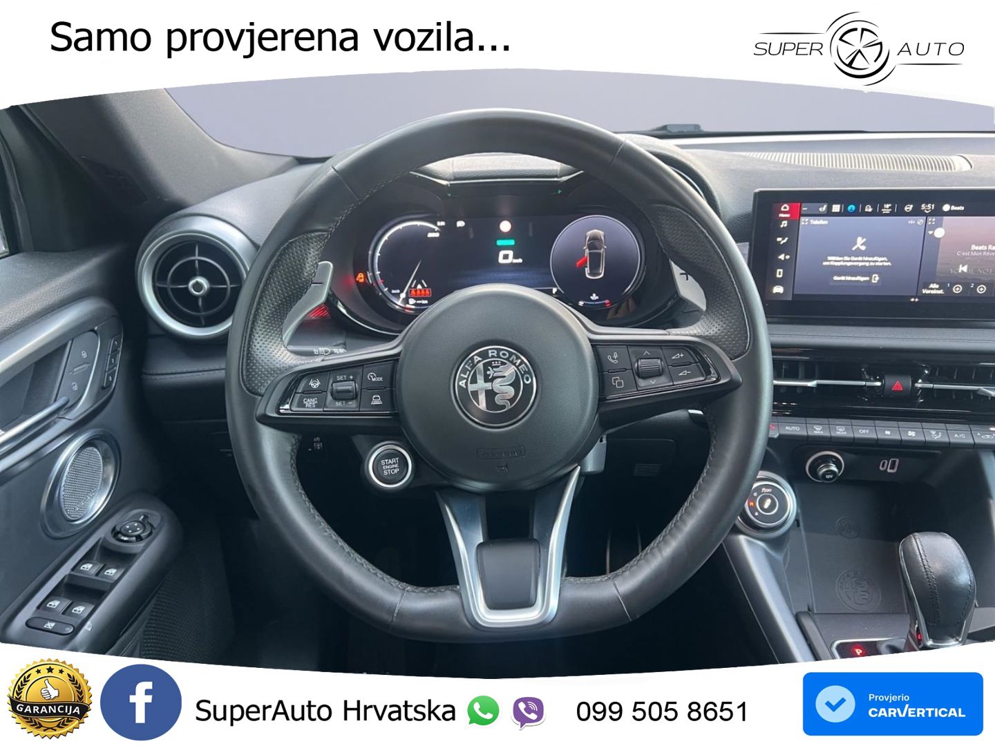 Alfa Romeo Tonale 1.5 VGT (160 KS) 48V-Hybrid TCT LED+GR SJED+ACC