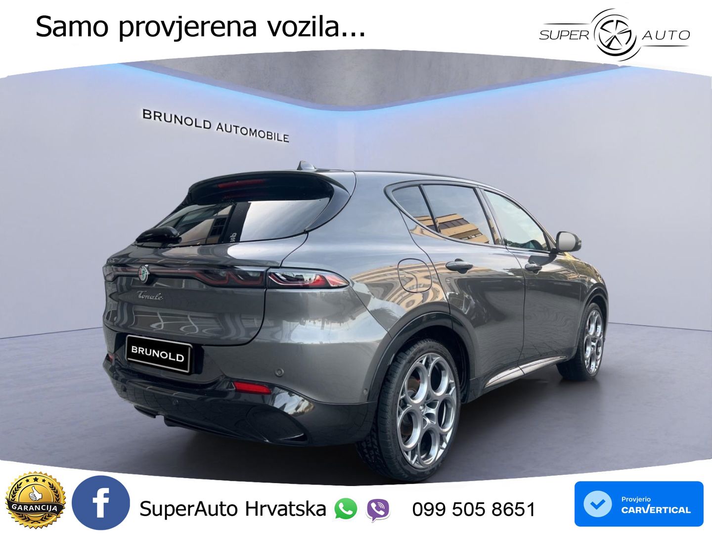 Alfa Romeo Tonale 1.5 VGT (160 KS) 48V-Hybrid TCT LED+GR SJED+ACC