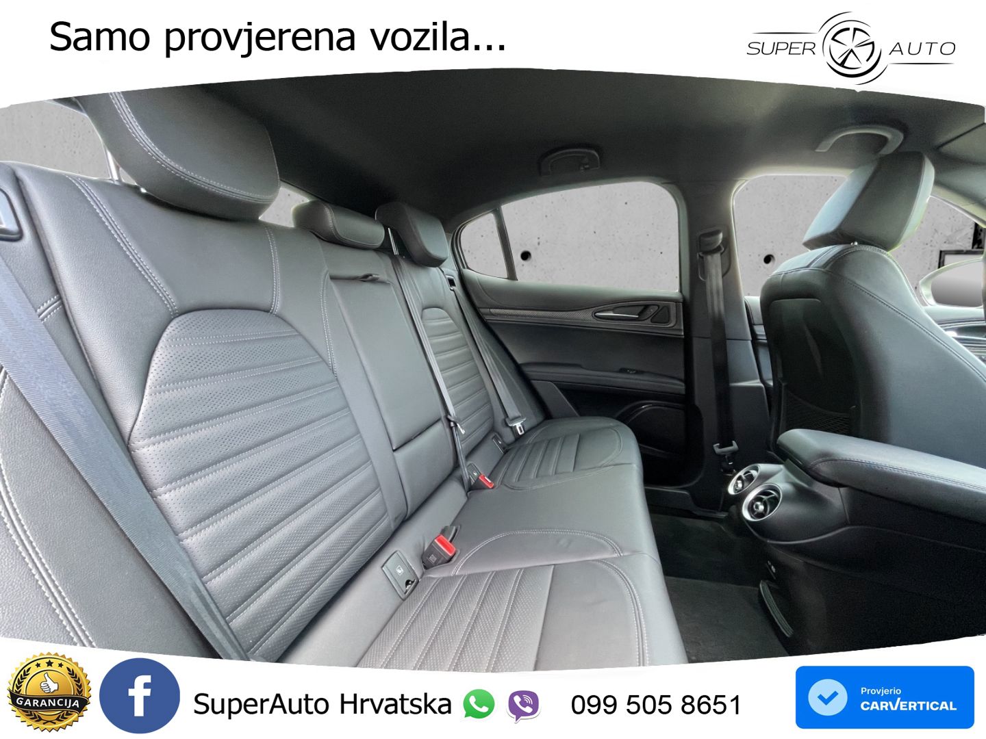 Alfa Romeo Stelvio Quadrifoglio 2.9 V6 Bi-Turbo (520 KS) Q4 Automatic LED+GR SJED+ACC