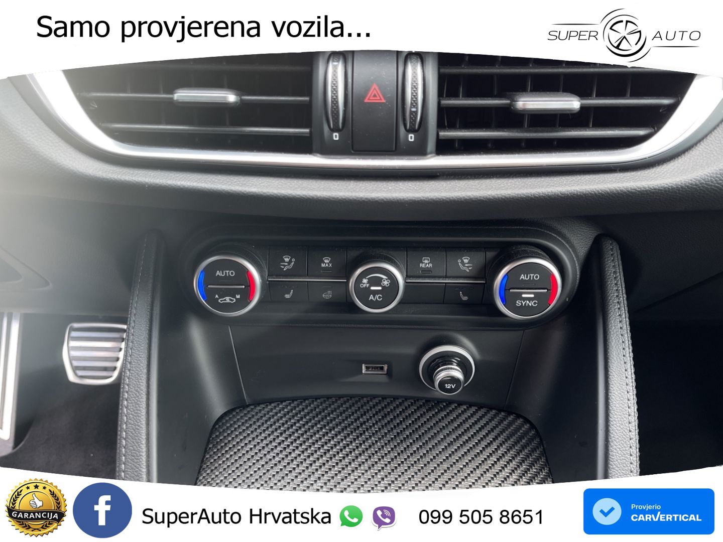 Alfa Romeo Stelvio Quadrifoglio 2.9 V6 Bi-Turbo (520 KS) Q4 Automatic LED+GR SJED+ACC