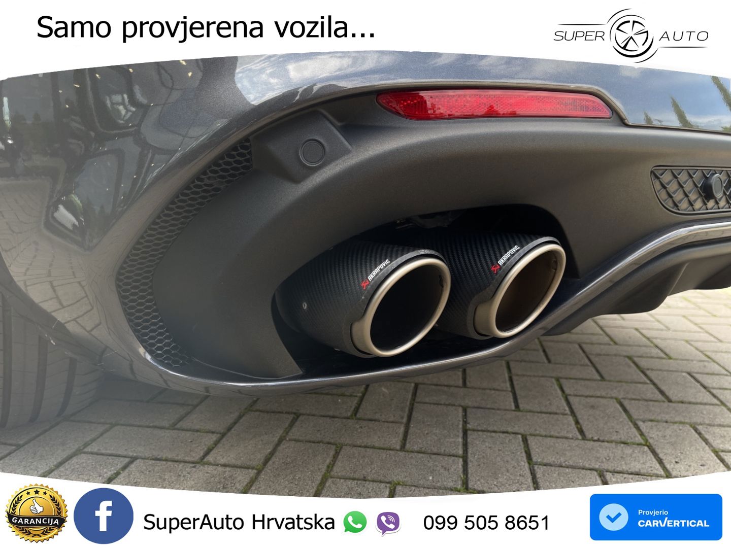 Alfa Romeo Stelvio Quadrifoglio 2.9 V6 Bi-Turbo (520 KS) Q4 Automatic LED+GR SJED+ACC