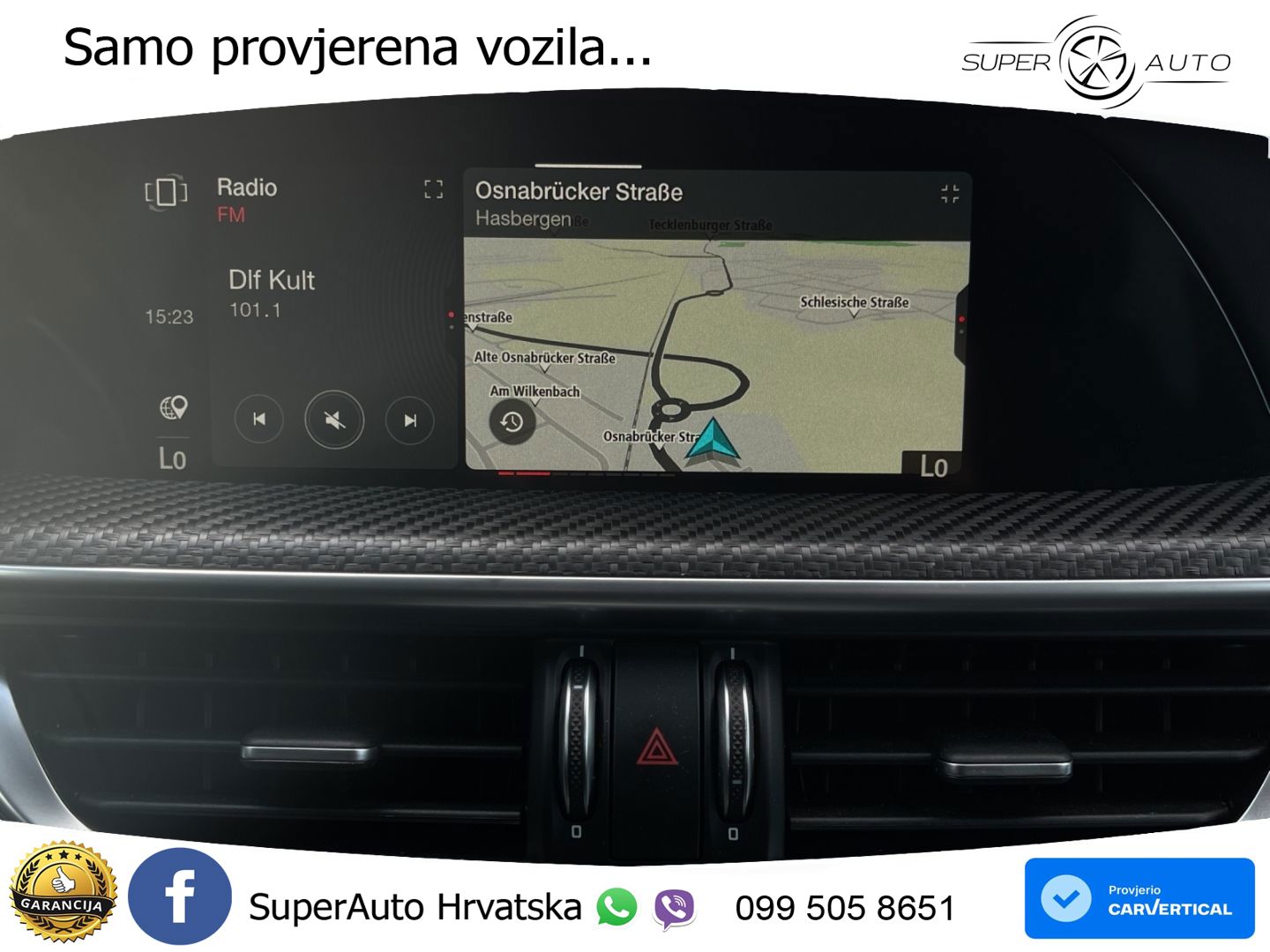 Alfa Romeo Stelvio Quadrifoglio 2.9 V6 Bi-Turbo (520 KS) Q4 Automatic LED+GR SJED+ACC